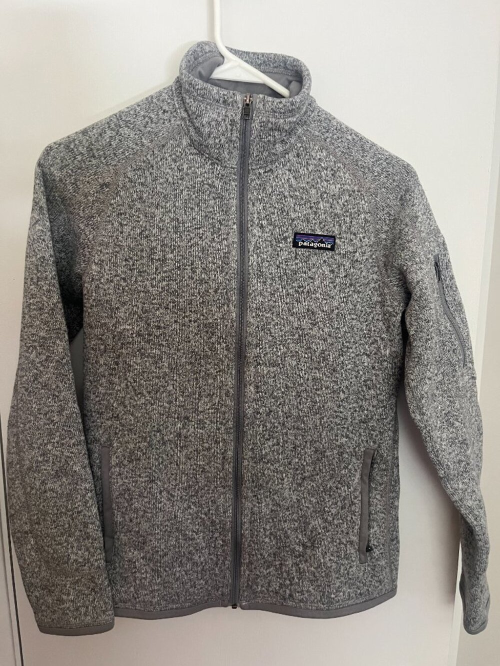 Patagonia Women's Better Sweater Jacket Birch White Small - Picture 2 of 5